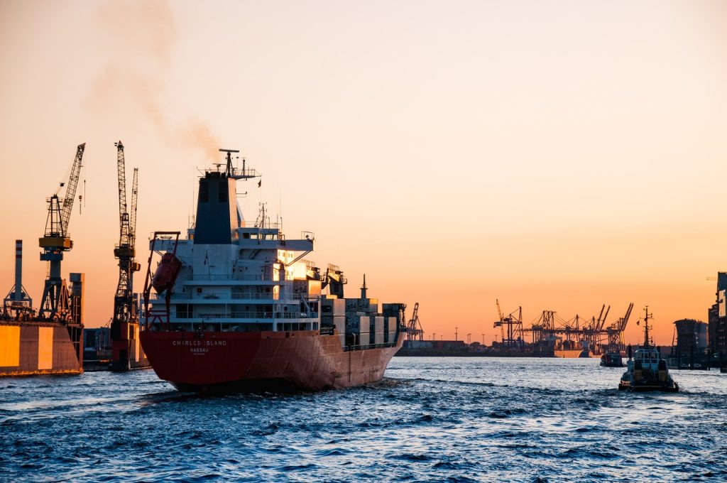 Cargo ship pollution